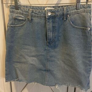 Jean Skirt by Abound_Size 29_Women_Closet Staple_Spring/Summer Mini jean skirt